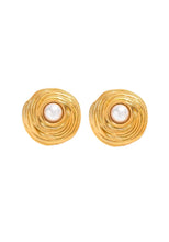 Load image into Gallery viewer, Ripple Earrings